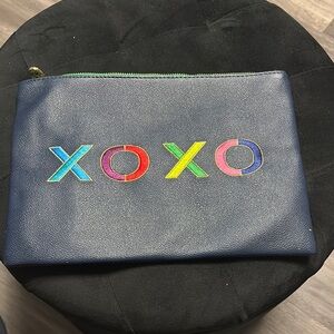 XOXO Multicolor Logo Clutch